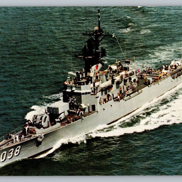 Postcard  Unposted  Warships [Frigates] Lot of 8 Historic Collection #1168 - Picture 9 of 16